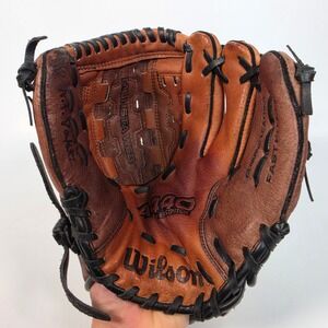 Wilson A440 Fastpitch 11" baseball Softball glove brown Monsta Web for RH Throw